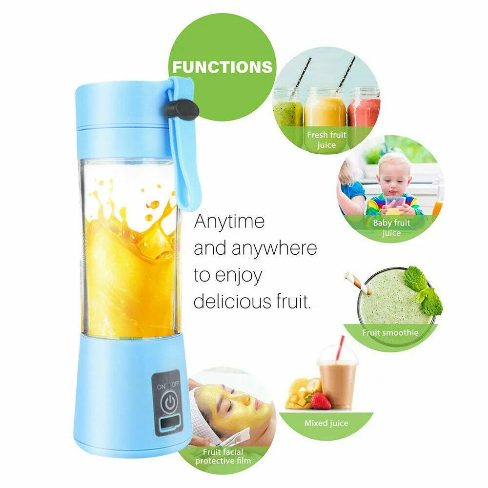 USB Portable coffee cup mini juicer blender travel charger