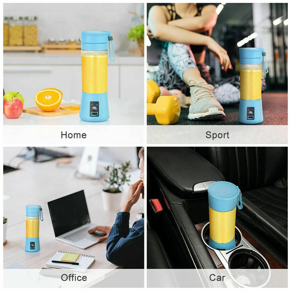 USB Portable coffee cup mini juicer blender travel charger